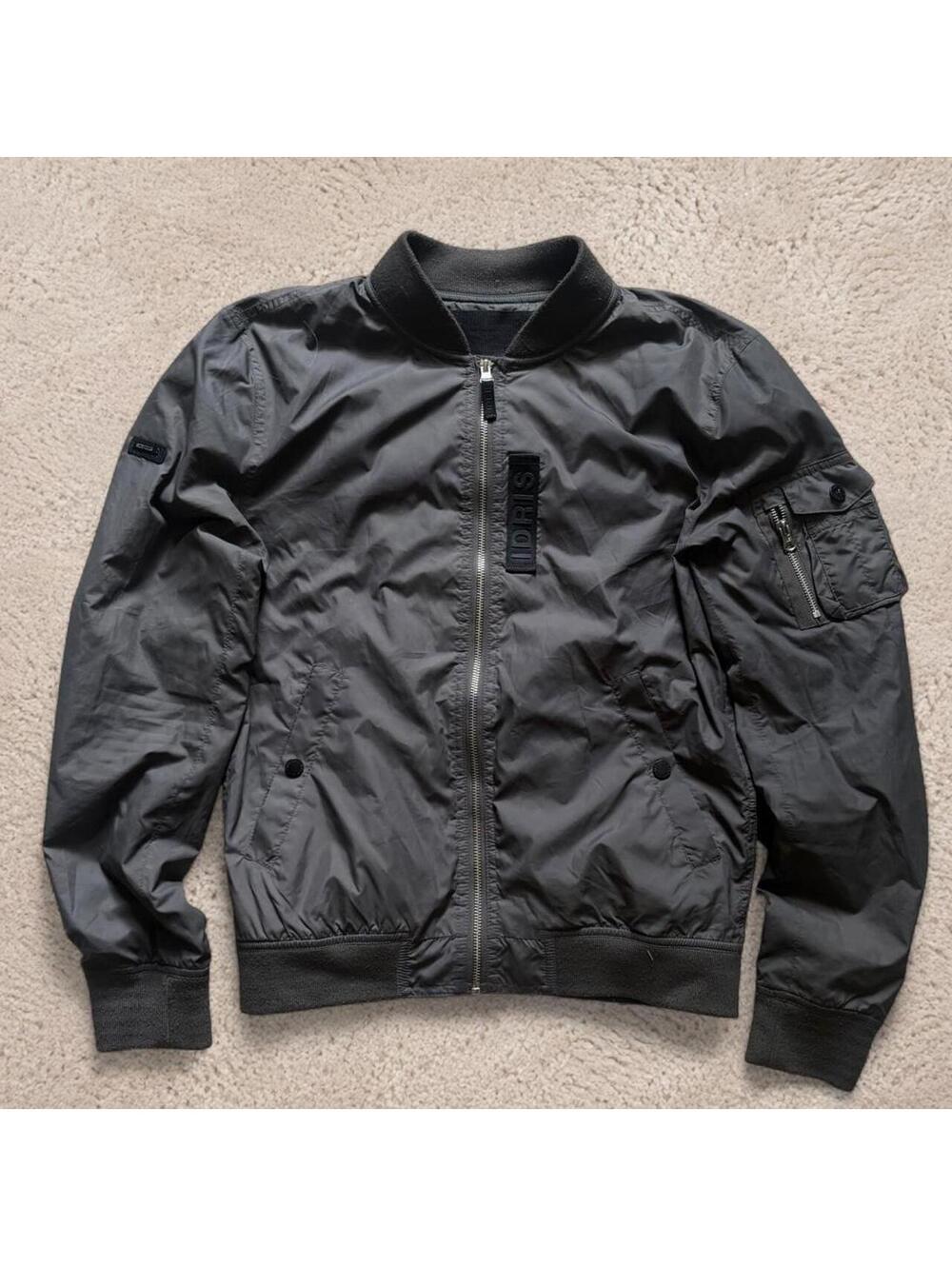 Beautiful Y2K idris elba super dry bomber jacket.